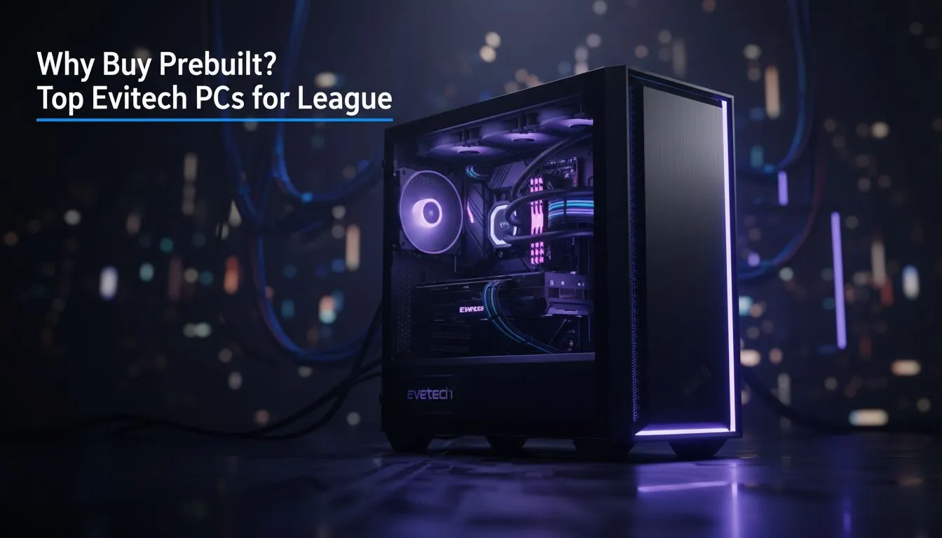 Top Evetech Prebuilt PCs for League