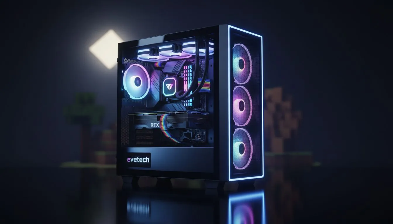 Top Evetech prebuilt PCs for Minecraft
