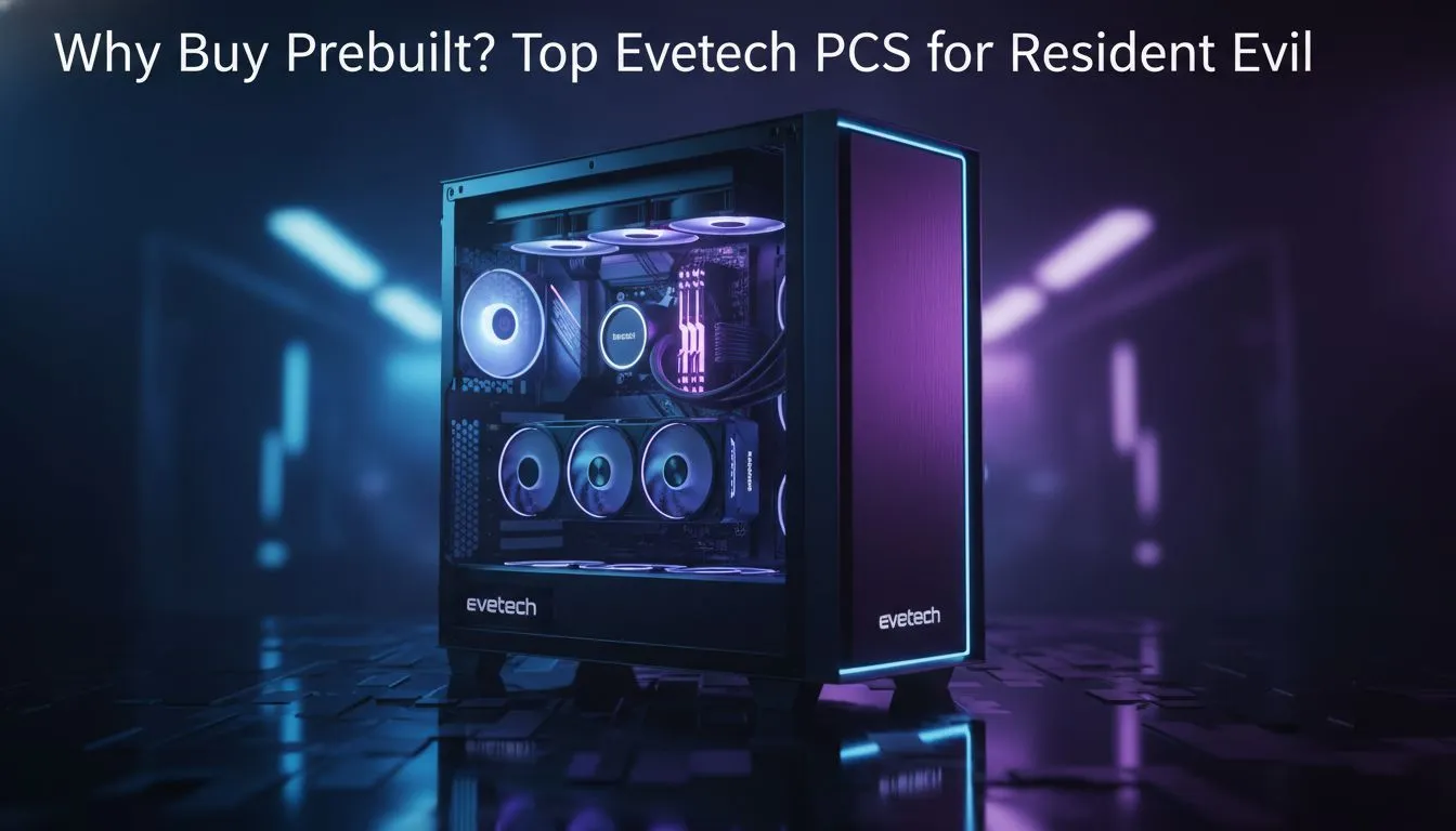 Top Evetech prebuilt PCs for Resident Evil