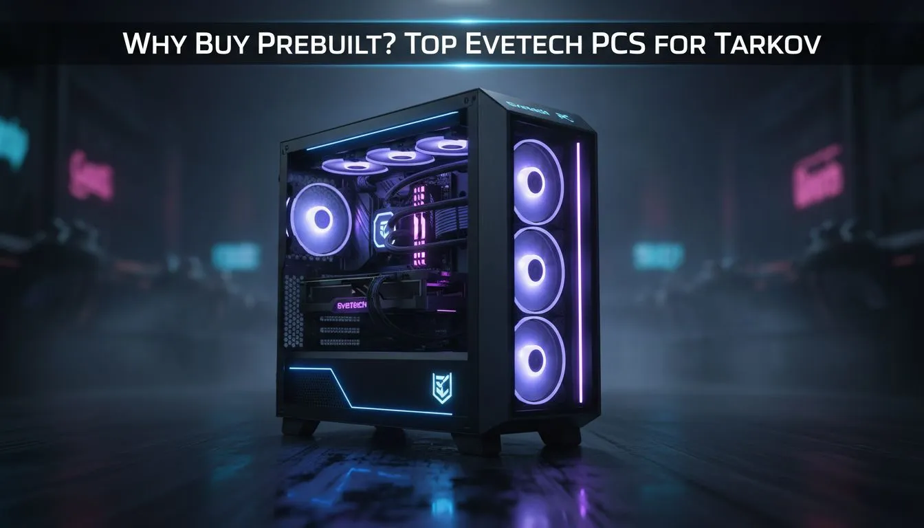 Why choose a prebuilt PC for Tarkov
