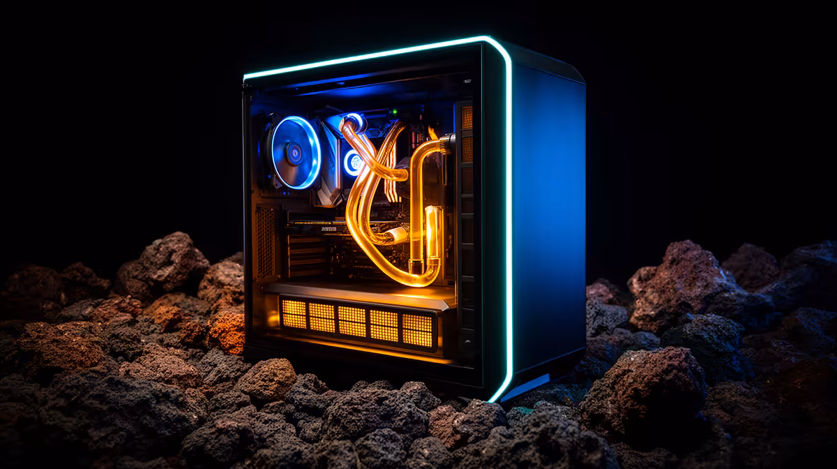 Airflow over RGB for hot SA builds