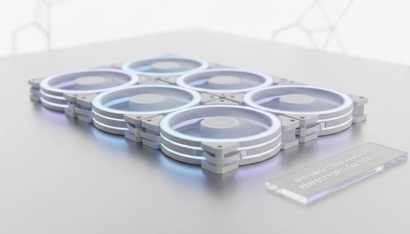 Cleaner Builds with Daisy Chain Fans