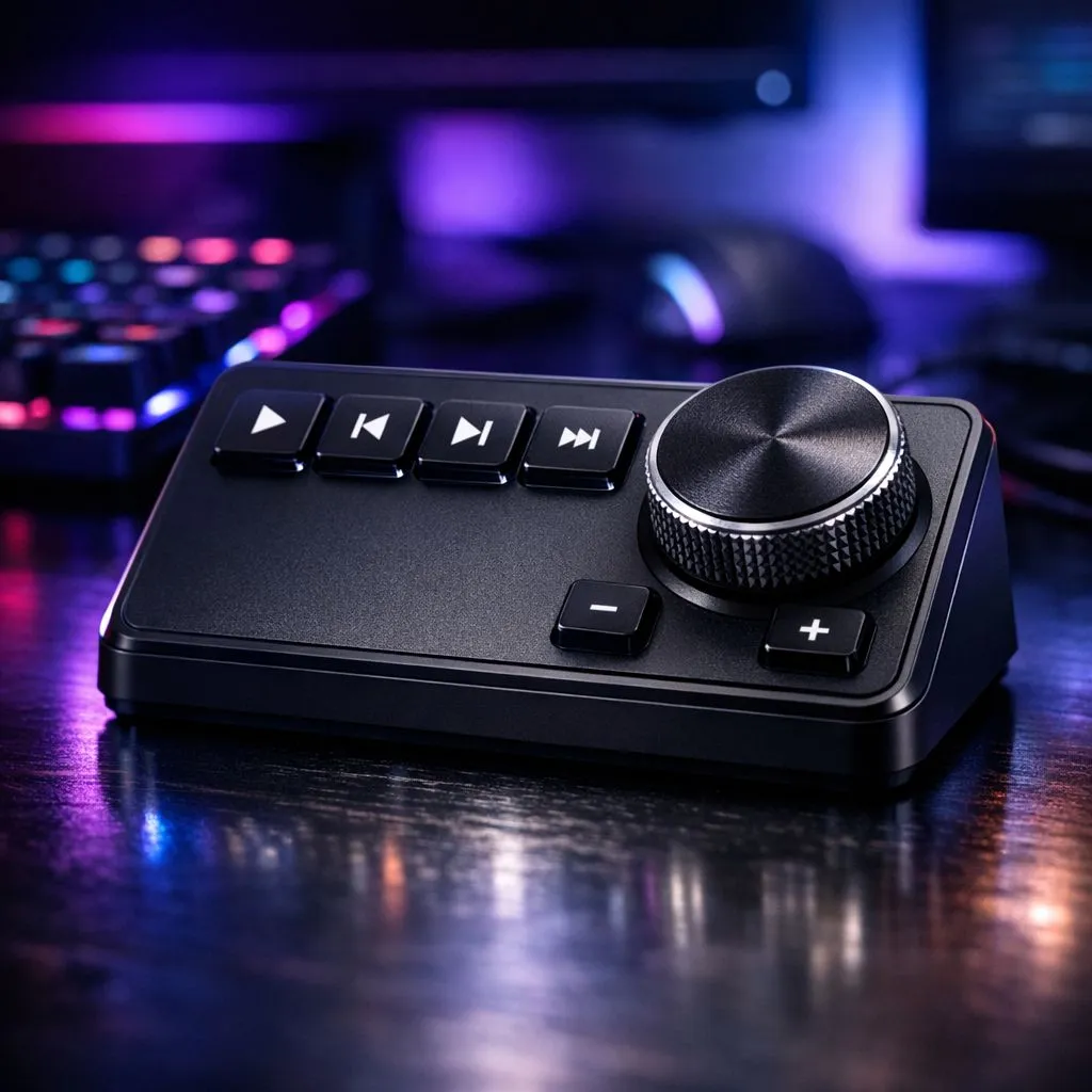 Dedicated Media Keys Boost Streamer Workflow