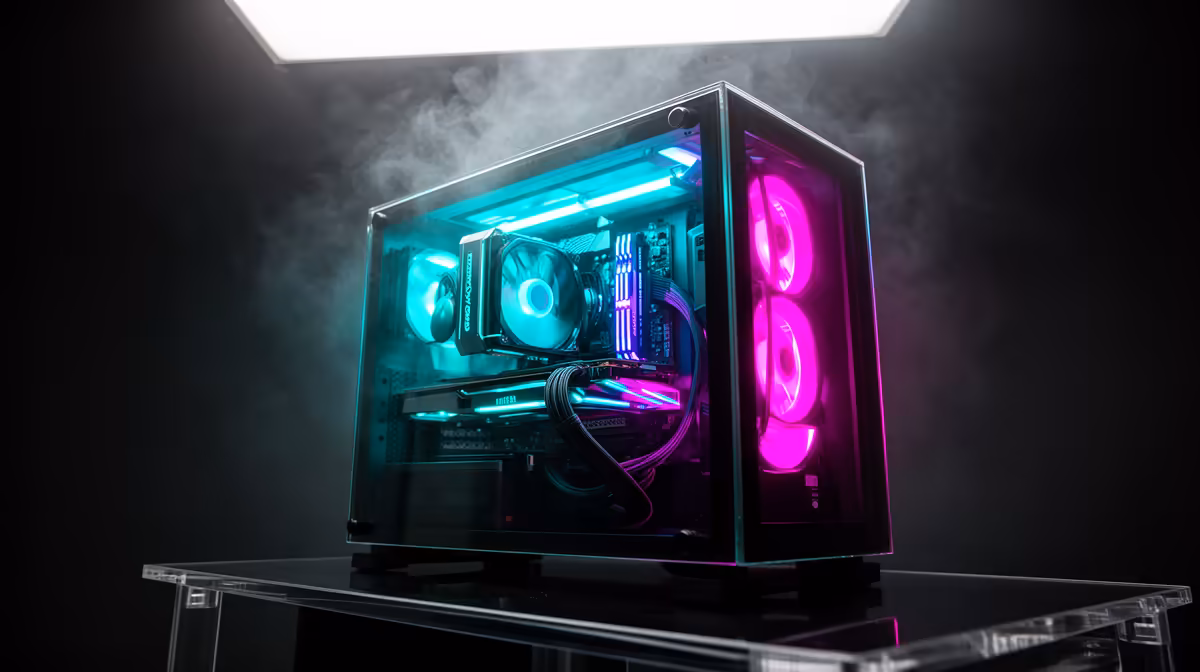 Why Does a Powerful Gaming PC Run Hot Inside a Showcase Case