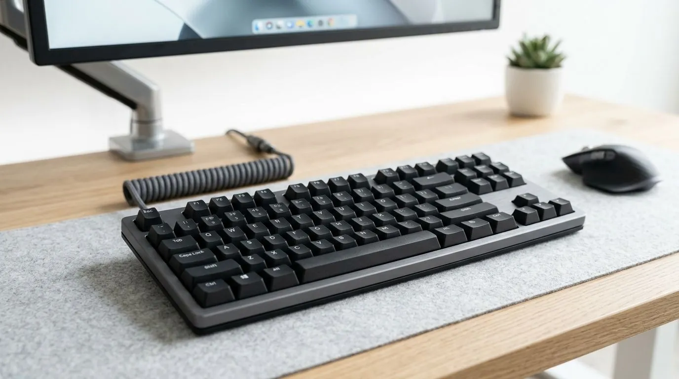 Fit your desk, boost comfort, keep reach efficient