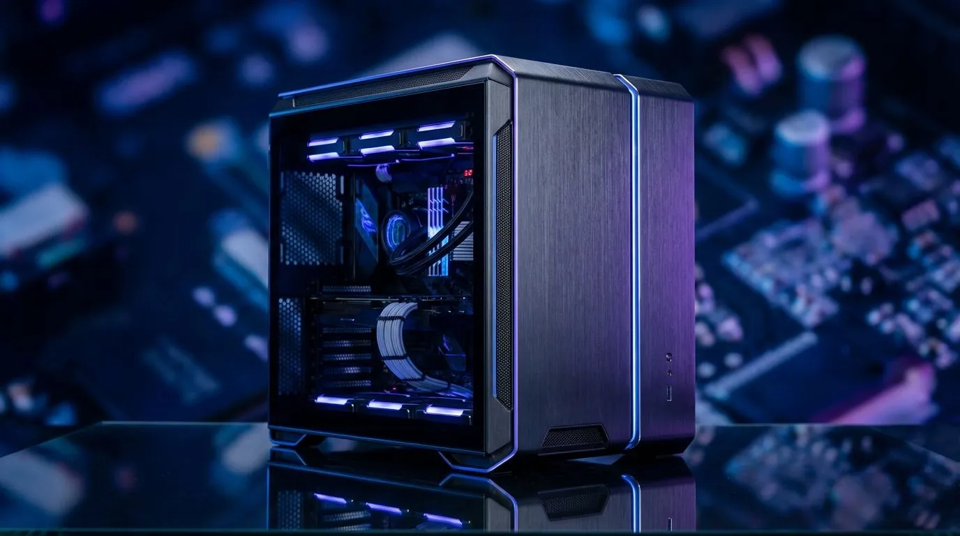 Dual-Chamber Case: Airflow & Cable Wins