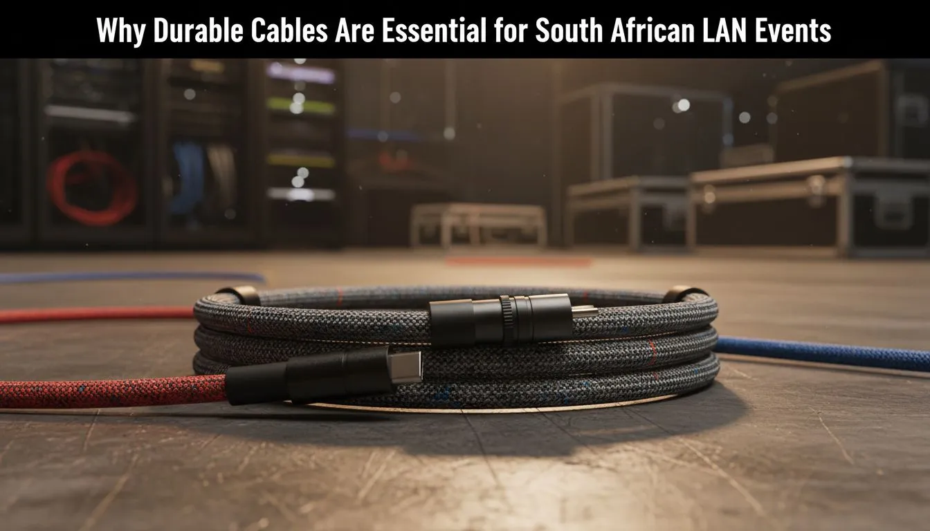 Why Durable LAN Cables Matter at LAN Events