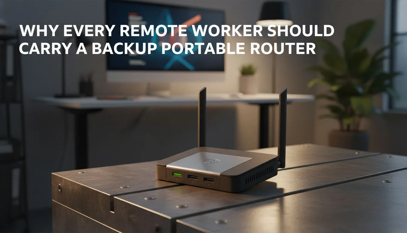 Why Carry a Backup Portable Router