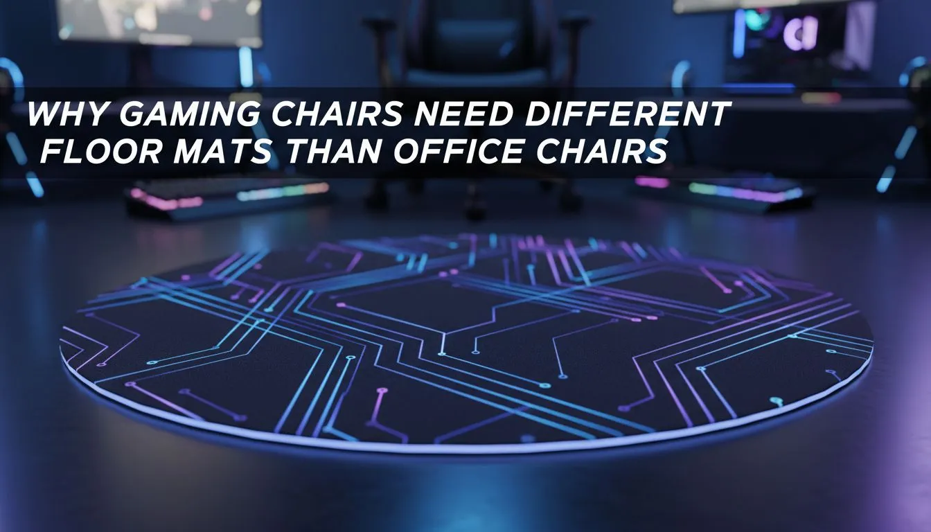 Why Gaming Chair Mats Differ