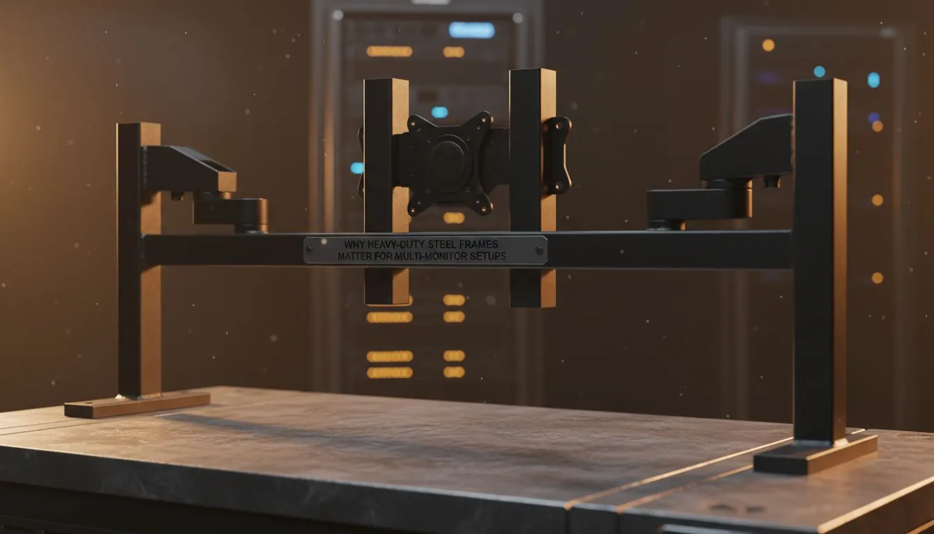 Steel Frames for Multi-Monitor Setups