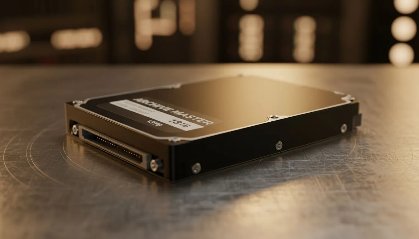 Why High-Capacity HDDs Matter for 4K Archives