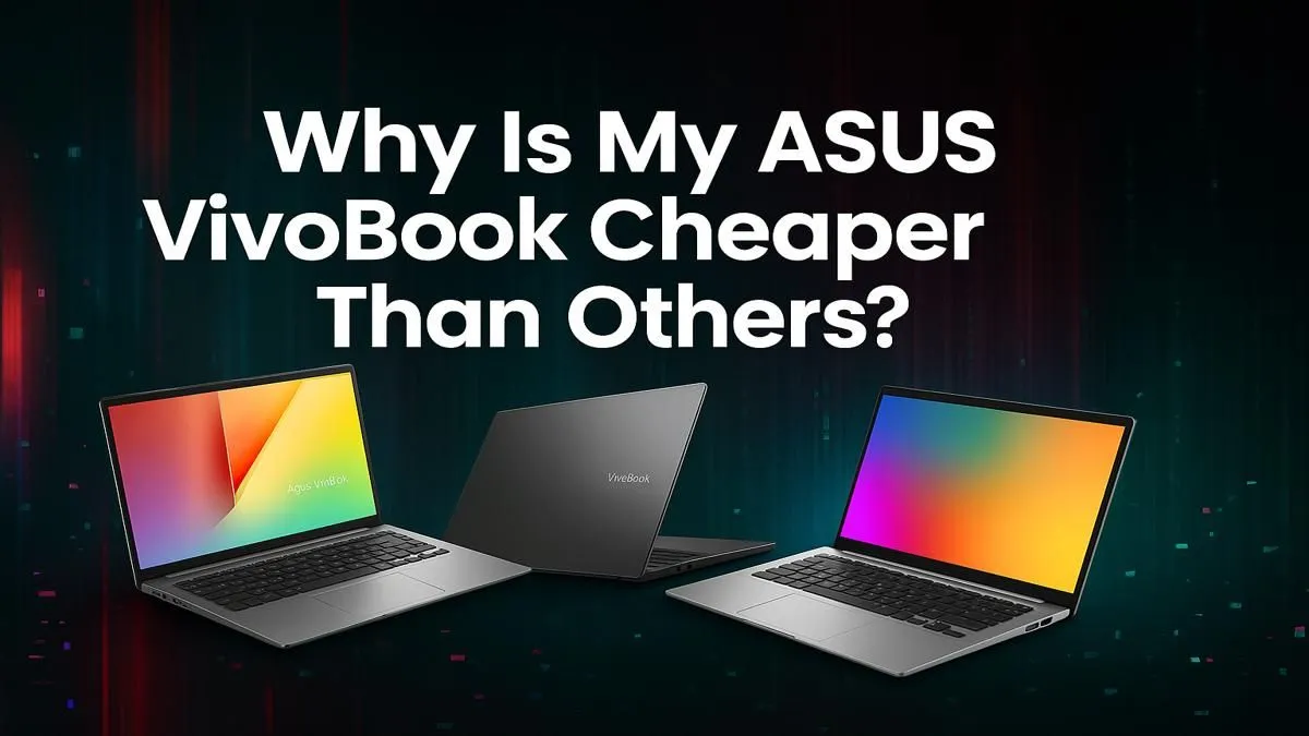 Decoding the Vivobook's Price Tag