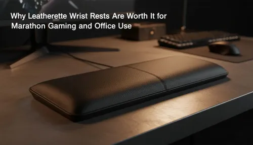 Leatherette Wrist Rest: Worth It for Marathon Gaming & Office Use