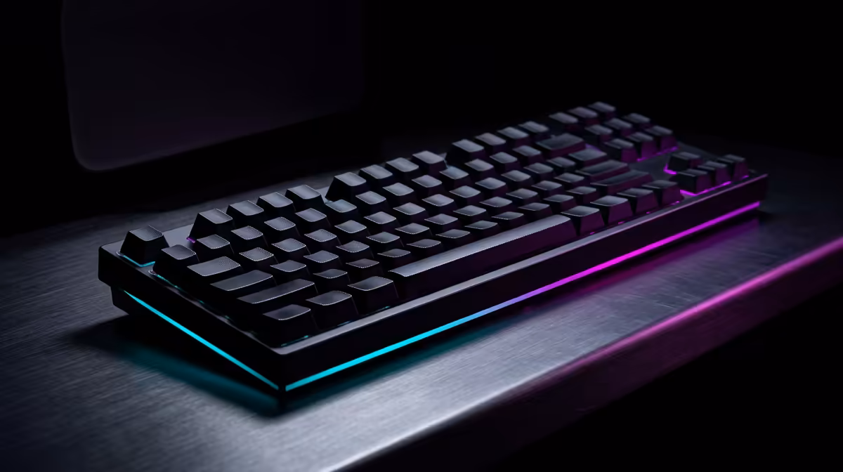 Low-profile keyboard notes for SA gamers