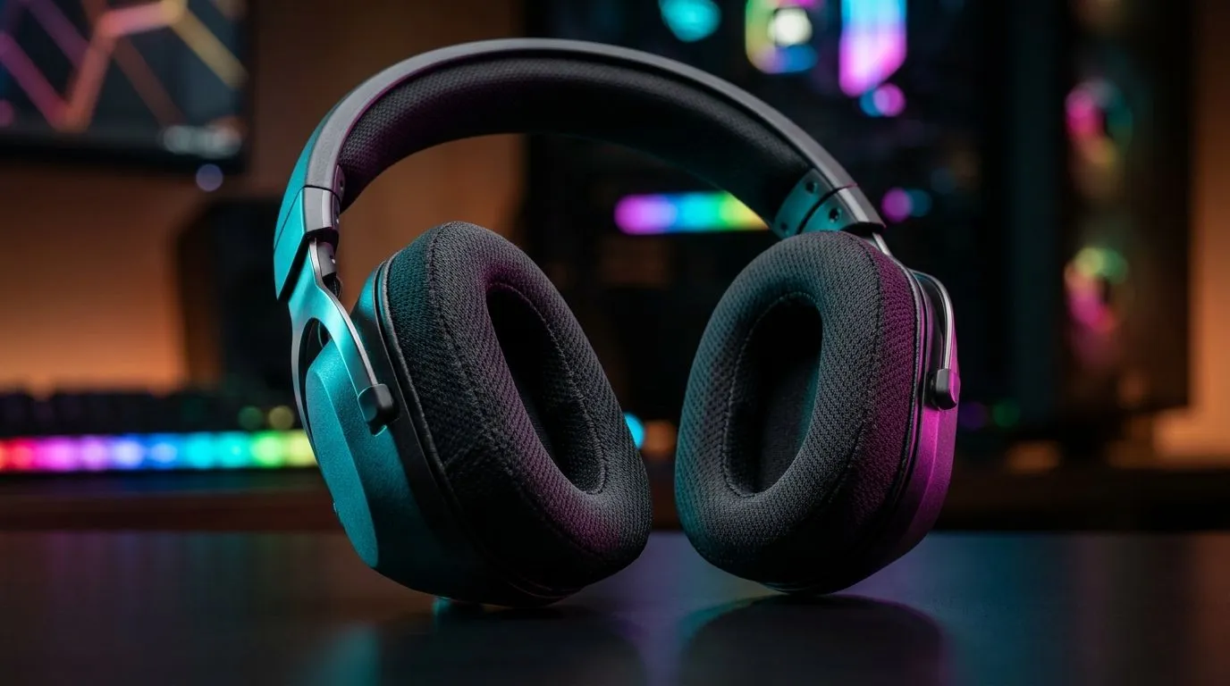Stay cool and game longer with mesh earpads