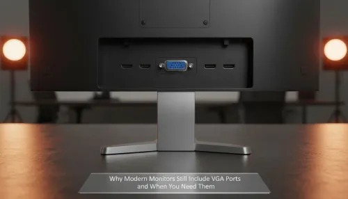 Why monitors have VGA ports and when you need them
