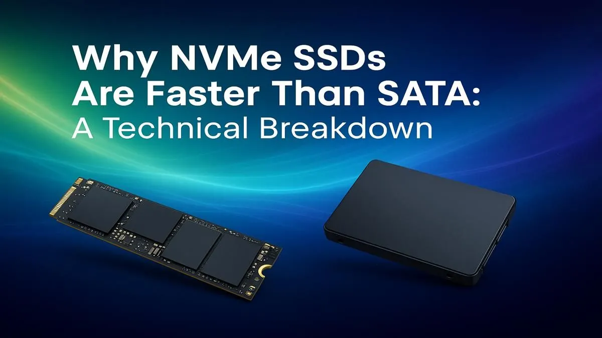 NVMe vs SATA: The Speed Explained