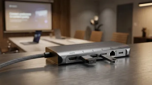 Plug Play Connector Fast, simple connections for busy learning spaces