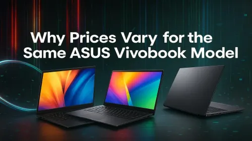 ASUS Vivobook Price Difference: Why Do Models Vary?