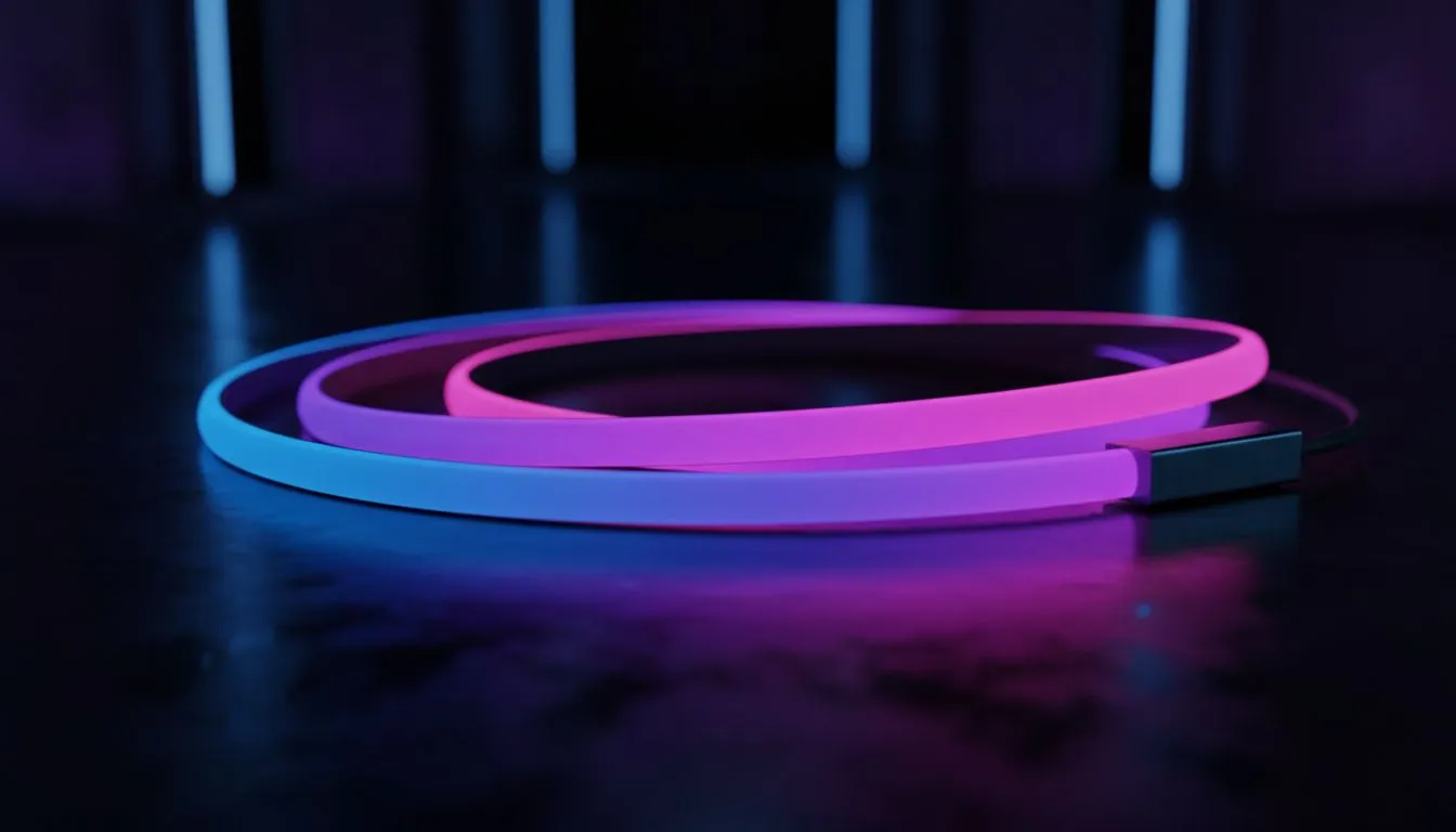 Seamless RGBIC Color Gradients