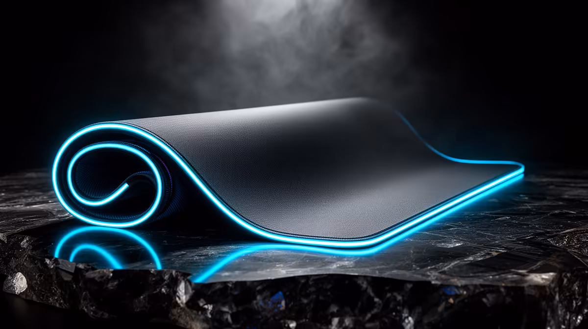 Rollable Mousepads Matter for: surface and base grip checks