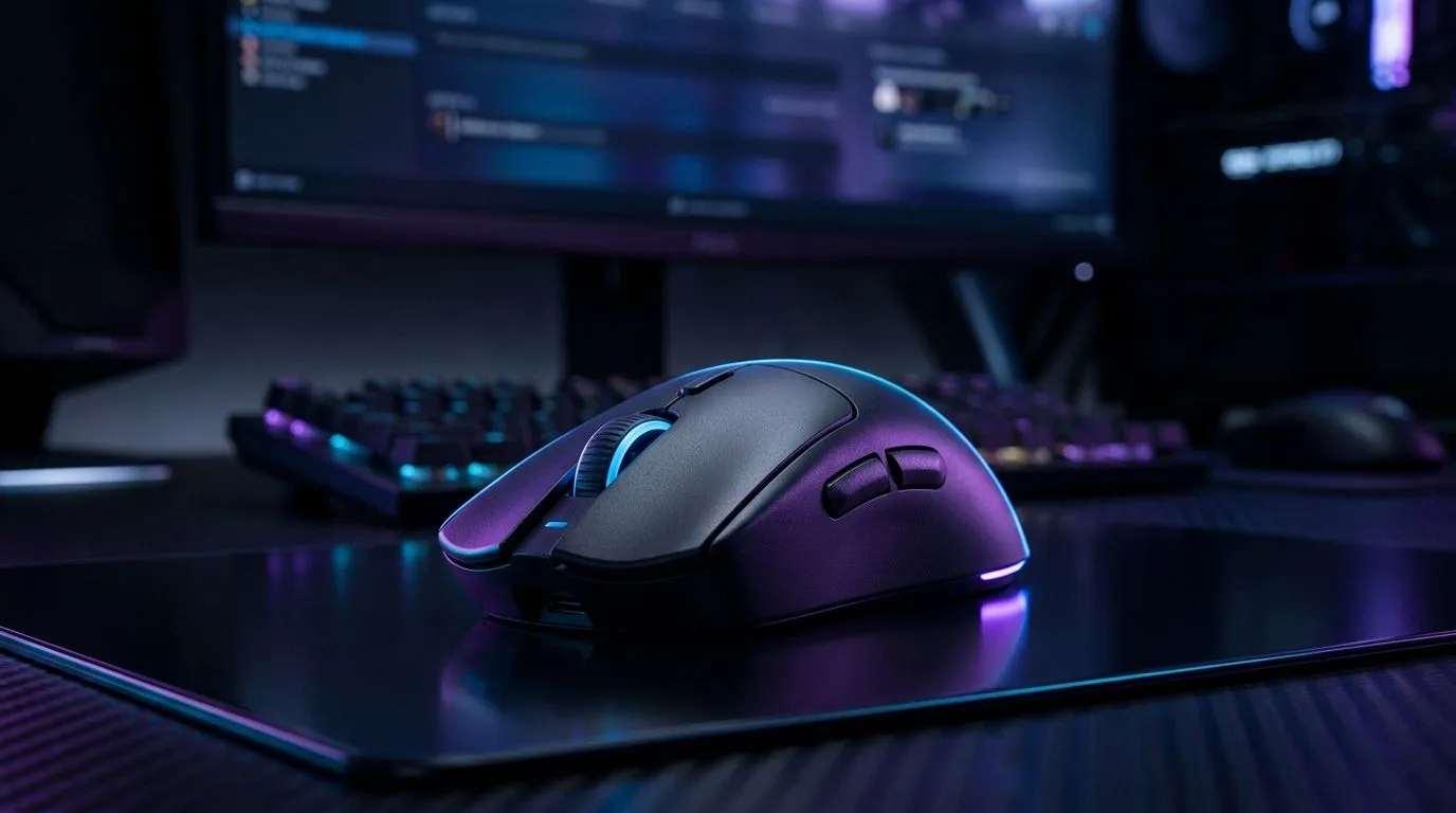 Play anywhere with one dual-mode wireless mouse