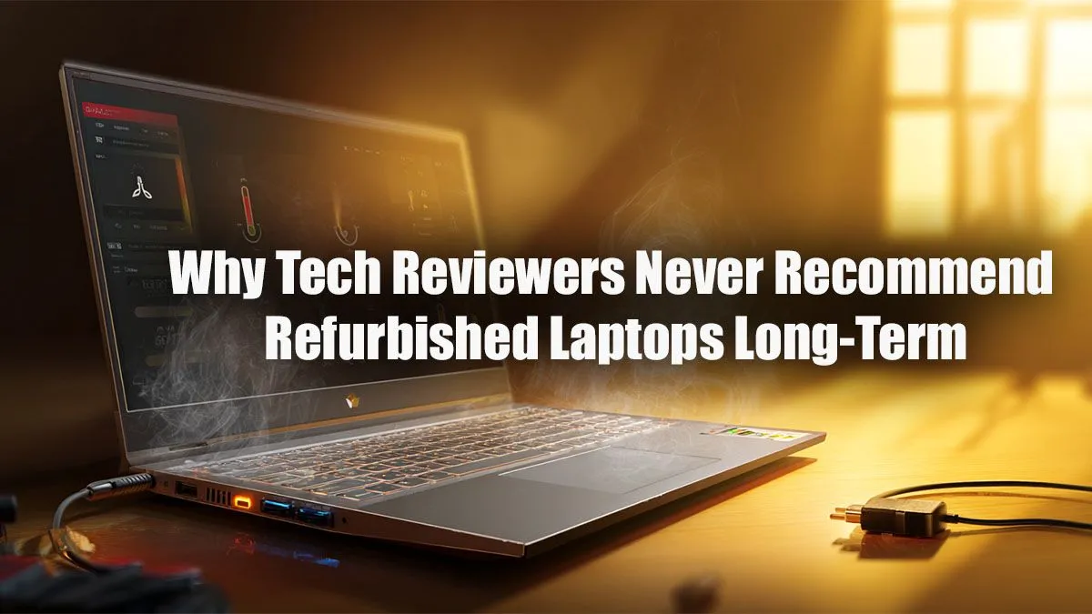 The Refurbished Laptop Debate