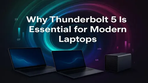 Thunderbolt 5 Laptops: Why This Tech is Essential for Your Next PC