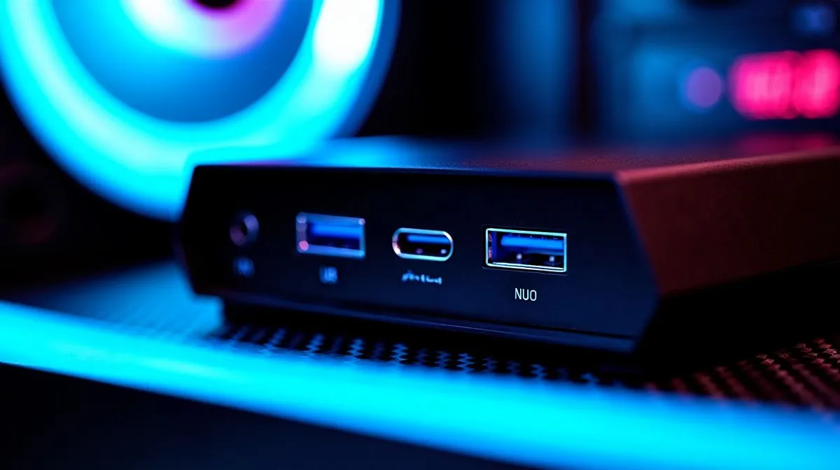 USB-C front panel ports for faster, cleaner builds