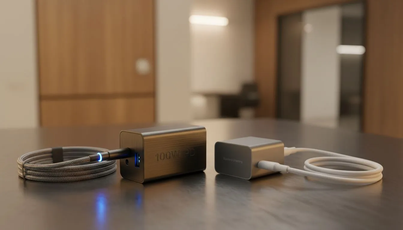 100W PD vs Standard Charging