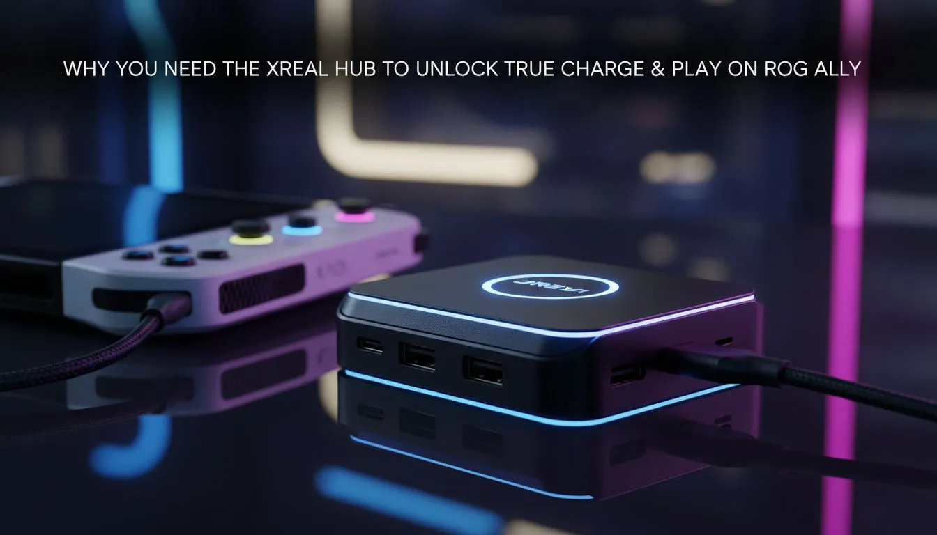 Unlock Charge & Play with XREAL Hub