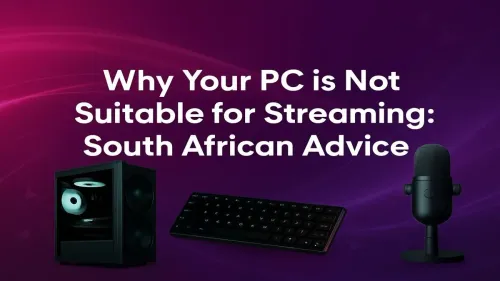 PC Struggling to Stream? 5 Reasons & South African Solutions