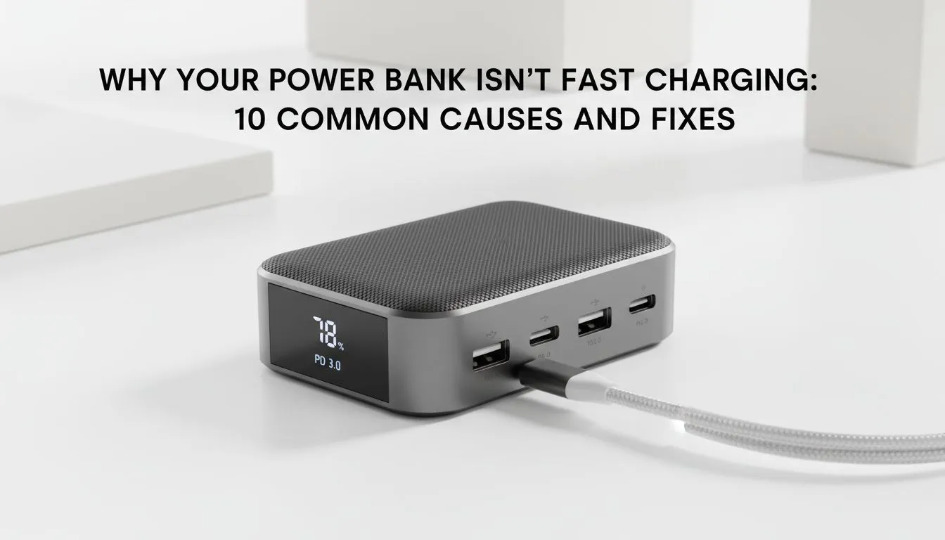 Fix Power Bank Not Fast Charging