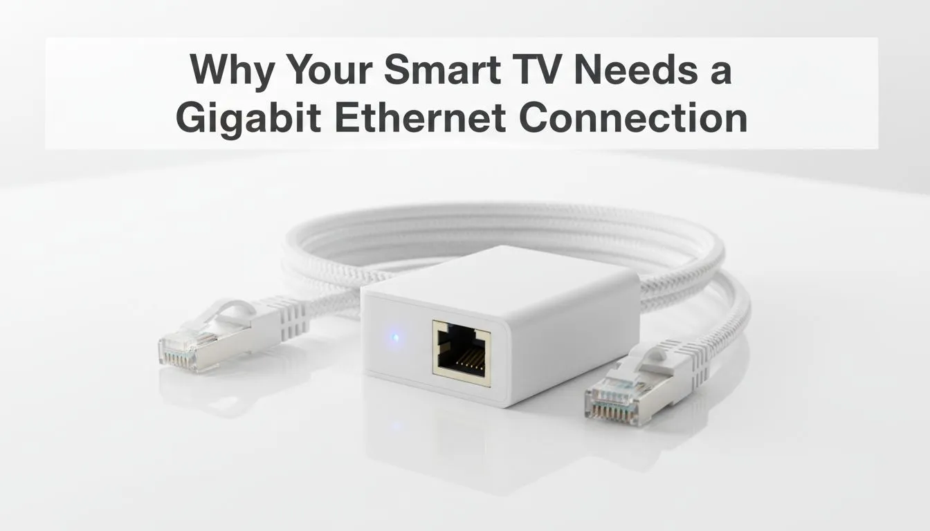 Why Gigabit Ethernet Boosts Smart TV Streaming