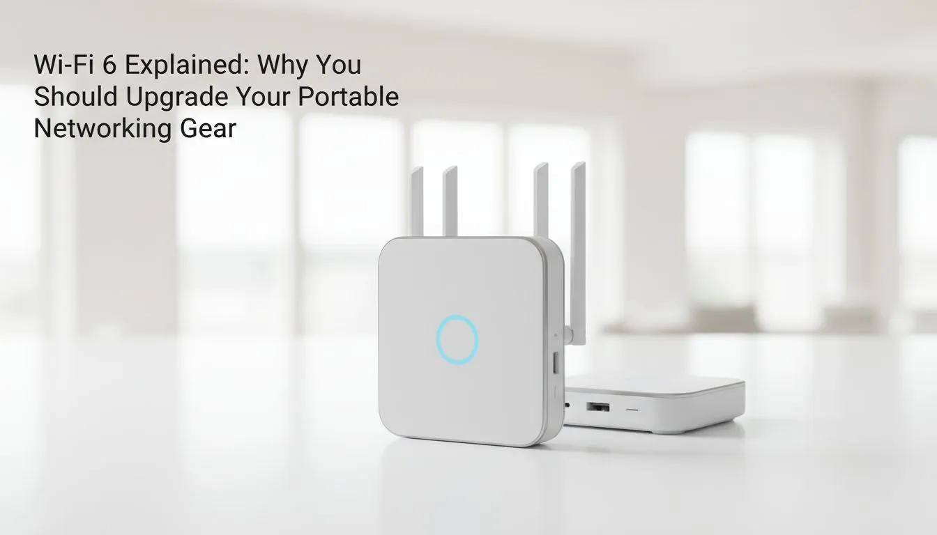 Wi-Fi 6 Portable Router Upgrade
