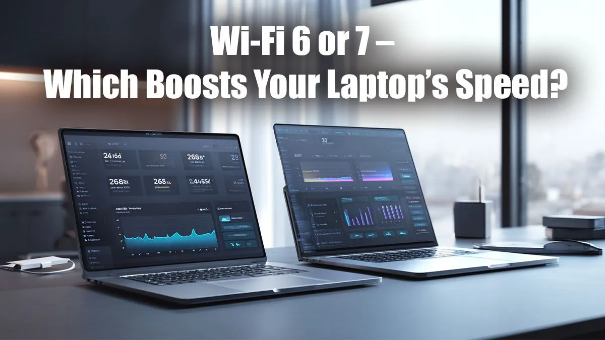 Boost Laptop Speed with Wi-Fi 6 vs 7