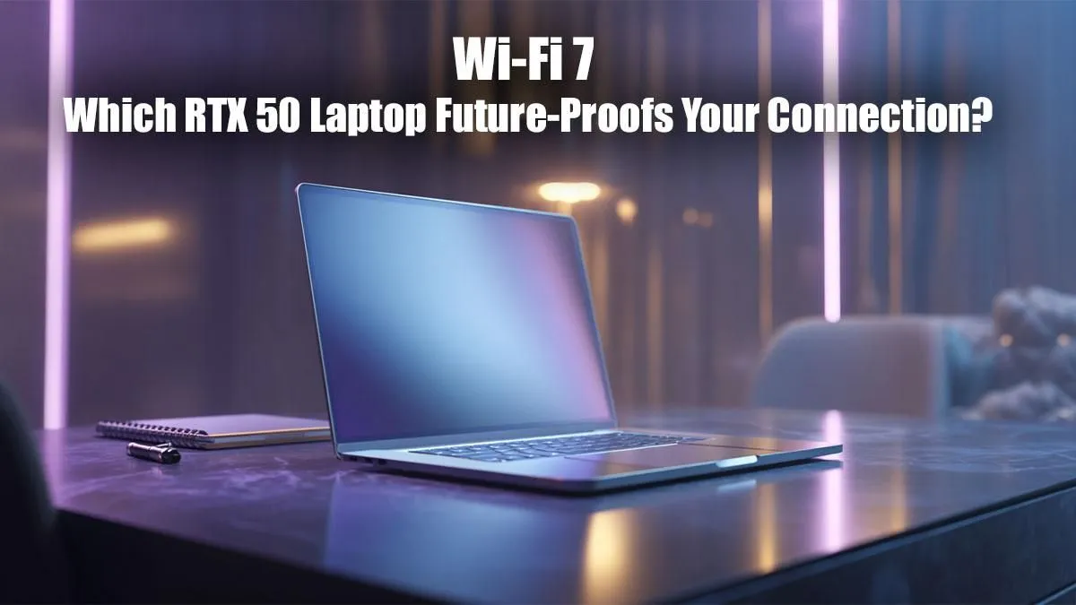 Wi-Fi 7 RTX 50 Laptops