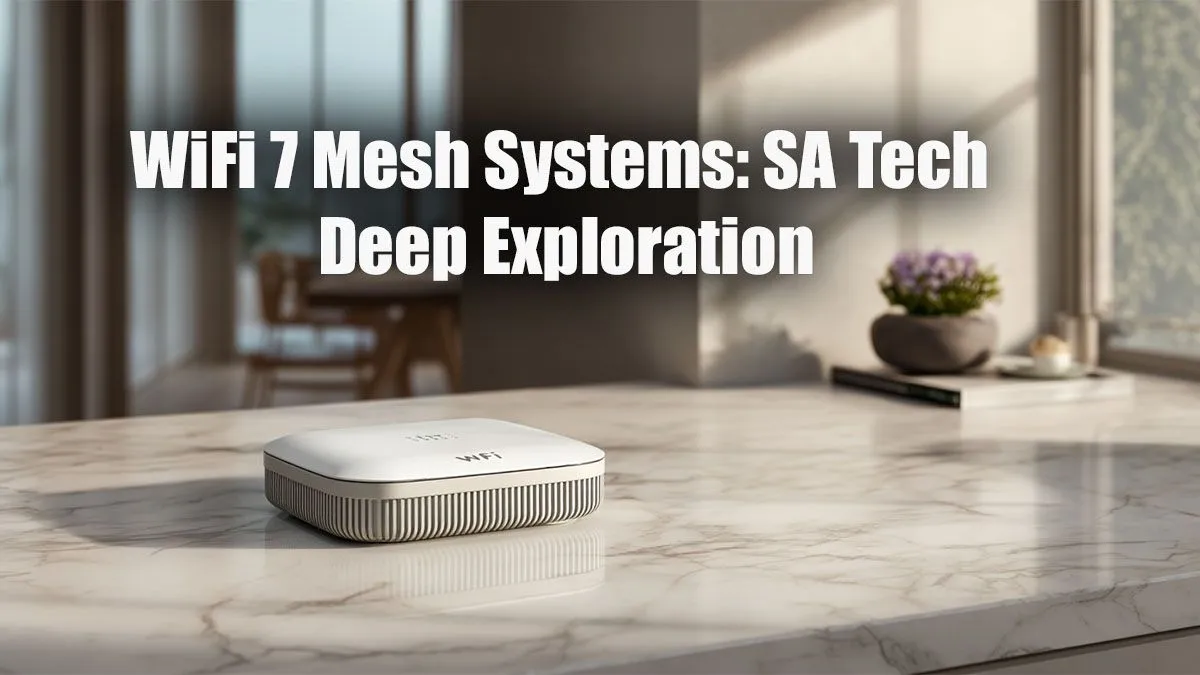 Next-Gen WiFi 7 Mesh in SA