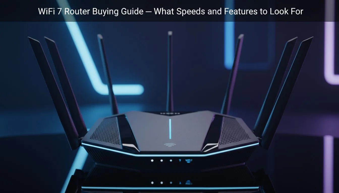 Choose the Right WiFi 7 Router
