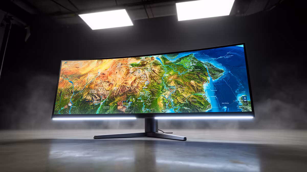 1440p Monitor Handle QGIS and Mapping in SA