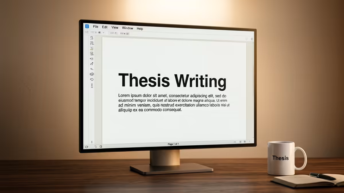 1440p Monitor Handle Writing a Thesis in SA
