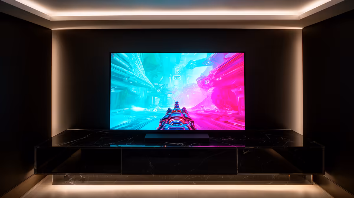 165Hz Monitor Handle a Lounge Entertainment Setup in SA