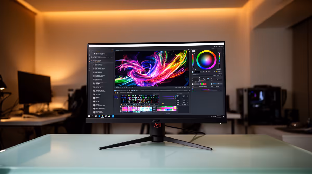 165Hz Monitor Handle Casual Photo Editing in SA