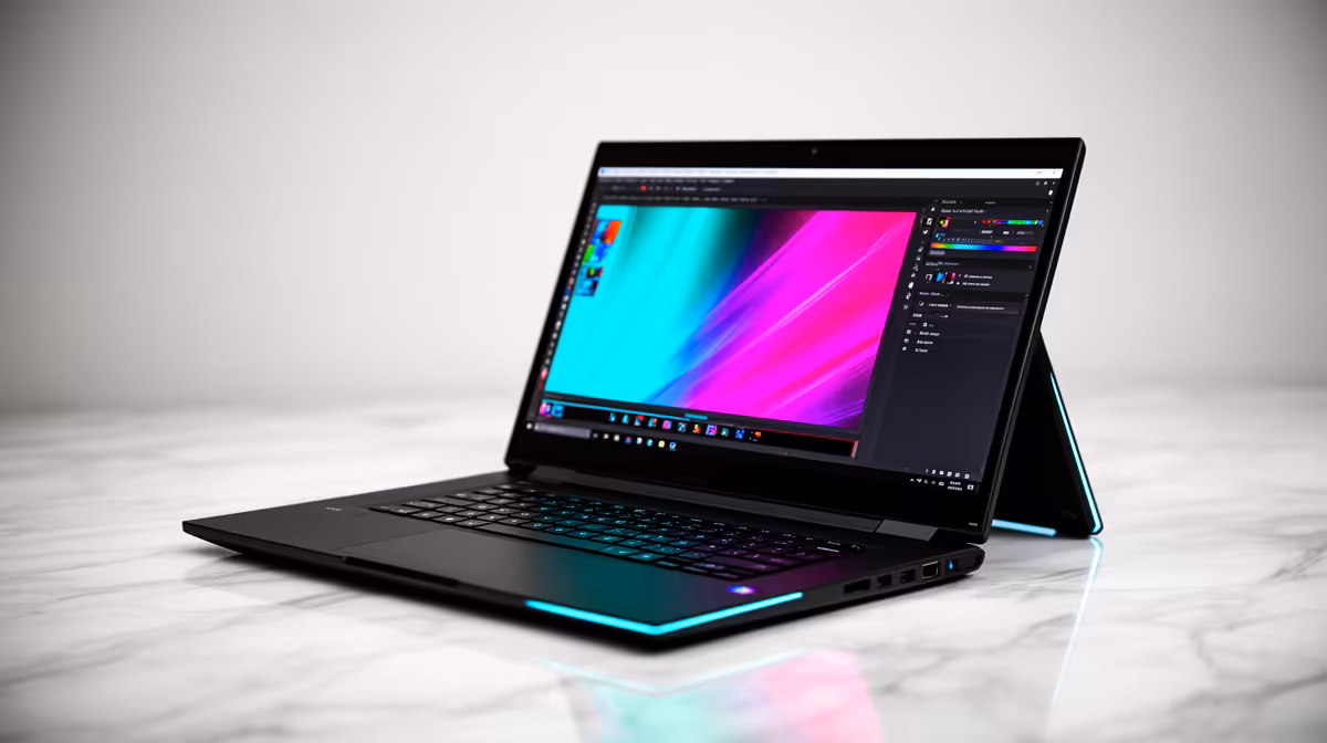 2-in-1 Laptop Handle Running Photoshop in SA