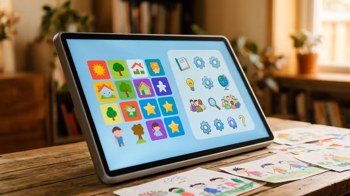 4K Monitor Handle a Kids Learning Corner in SA