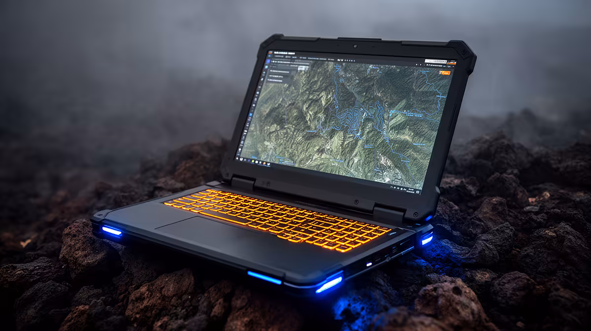 Business Laptop Handle GIS Fieldwork in SA