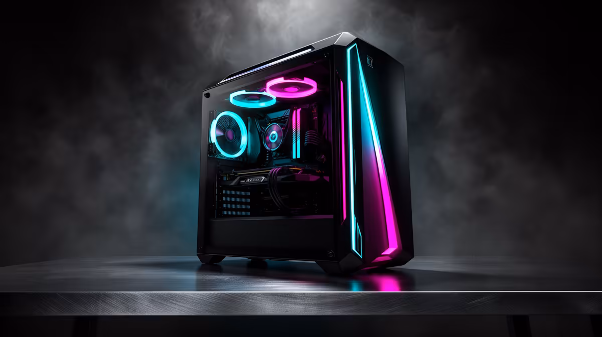 Content-creation PC Handle Playing Call of Duty in SA