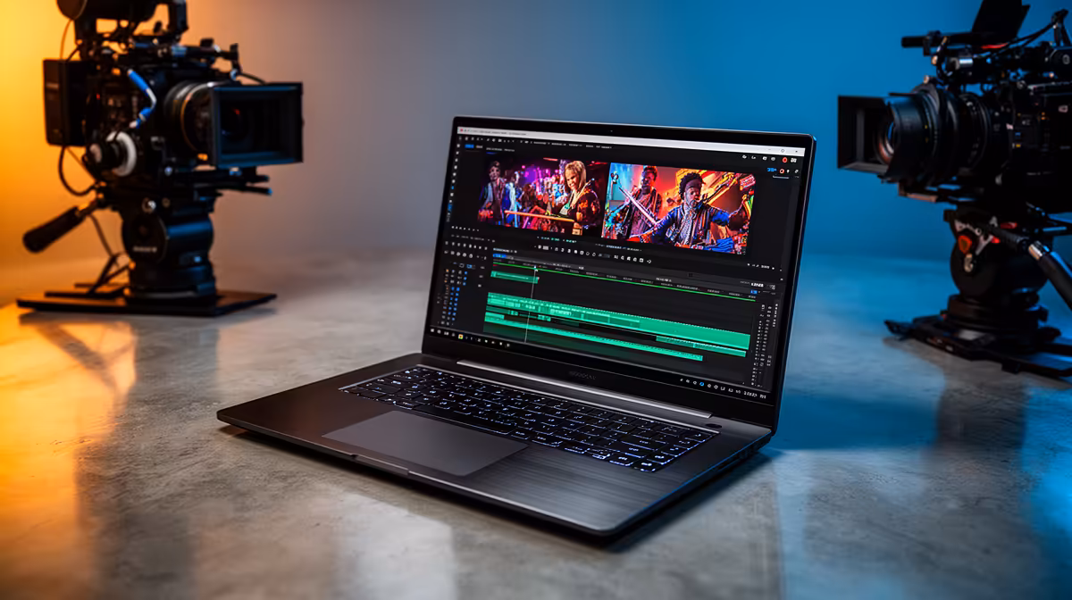 Creator Laptop Handle Running a YouTube Channel in SA