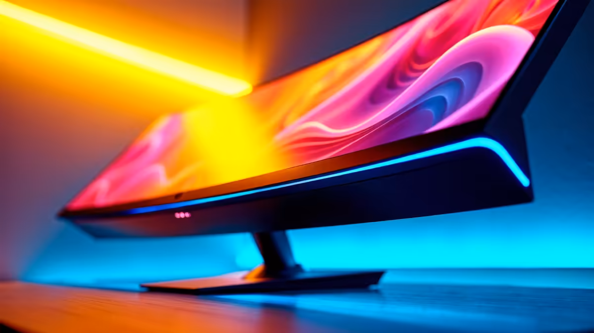 Curved Monitor Handle 4K Gaming in SA