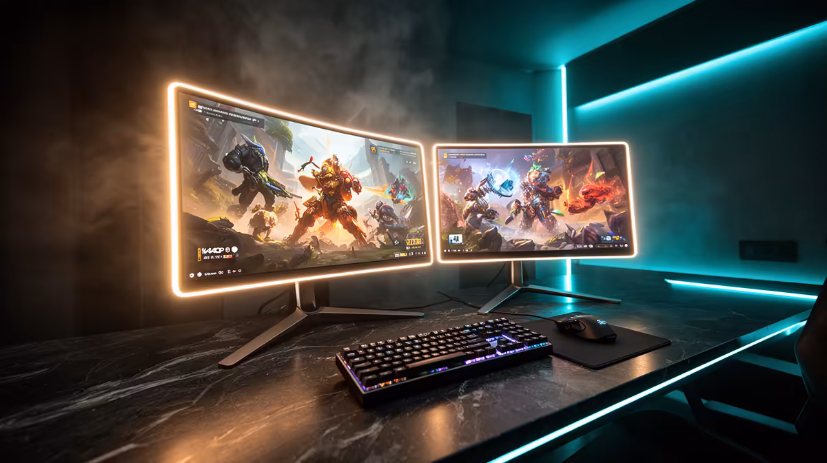 Dual-monitor Setup Handle 1440p Gaming in SA